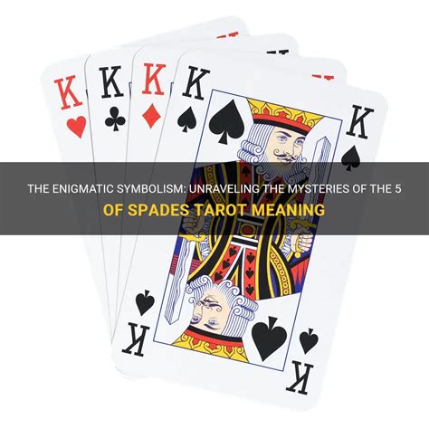 Five of Spades Tarot Card Meanings